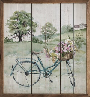 Floral Bike Print